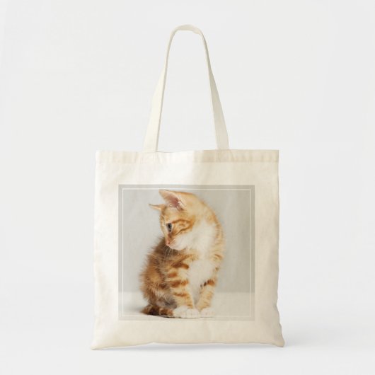 Ginger Kitten Tote Bag (Voorkant)