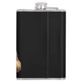 Ginger Lazy Cat, Hip Flask Heupfles (Achterkant)