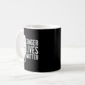 Ginger Lives Shirt Irish Men Women St Patricks Day Koffiemok (Voorkant links)