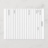 Ginger Materia Medica Herbal Study Kaart (Achterkant)