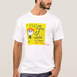Ginger-mensen zijn dom t-shirt