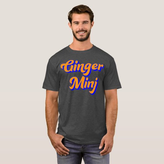Ginger Minj Ginger Minj Drag Queen Drag LGBT T-shirt (Voorkant volledig)