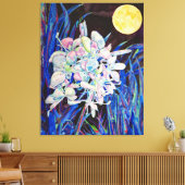 Ginger Moon Canvas Afdruk (Insitu (Woonkamer))