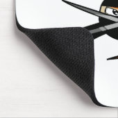 Ginger Ninja Figuur 2 Muismat (Hoek)