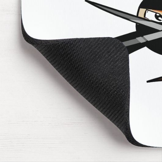 Ginger Ninja Figuur 2 Muismat (Hoek)