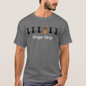 Ginger Ninja Fun Tee Shirt. T-shirt (Voorkant)