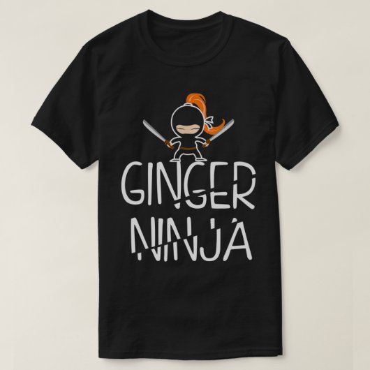 Ginger Ninja Funny Redhead Pullover (Design voorkant)