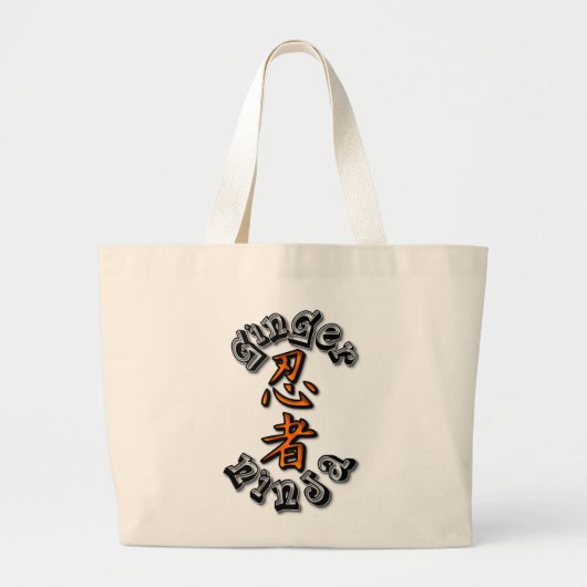 Ginger Ninja Grote Tote Bag (Voorkant)