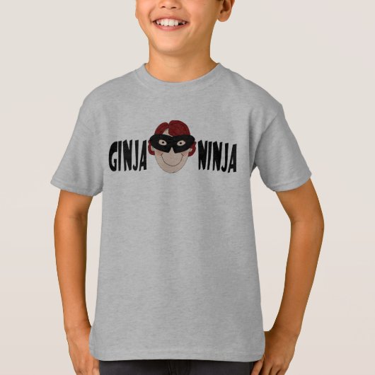 Ginger Ninja T-shirt (Voorkant)