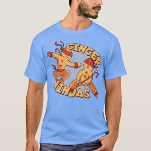 Ginger Ninjas Grappige Kerstmis T-shirt