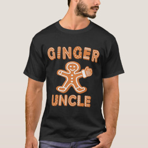 Ginger Oom Gebruleerde Gemberkoek Familie Matchend T-shirt