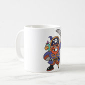 Ginger pirate met Parrot Koffiemok (Voorkant links)