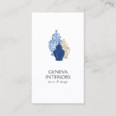 Ginger potten aardewerk elegante interieur designe visitekaartje (Voorkant)