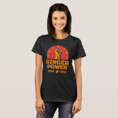 Ginger Power Red Head T-shirt (Voorkant volledig)