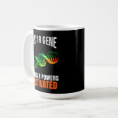 Ginger Powers Activated DNA Mutant Funny Redhead Koffiemok (Voorkant links)