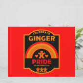 Ginger Pride Dag Maand Evenementen (Staand voorkant)