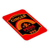 Ginger Pride Dag Maand Evenementen Magneet (Rechterzijde)