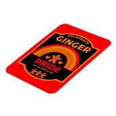 Ginger Pride Dag Maand Evenementen Magneet (Linkerzijde)
