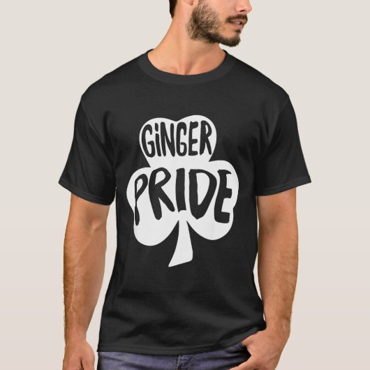 Ginger Pride Funny St Patricks Day Shirt Irish  (Voorkant)