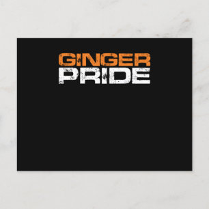 Ginger Pride Red Hair Redhead Gift Briefkaart
