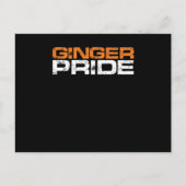 Ginger Pride Red Hair Redhead Gift Briefkaart (Voorkant)