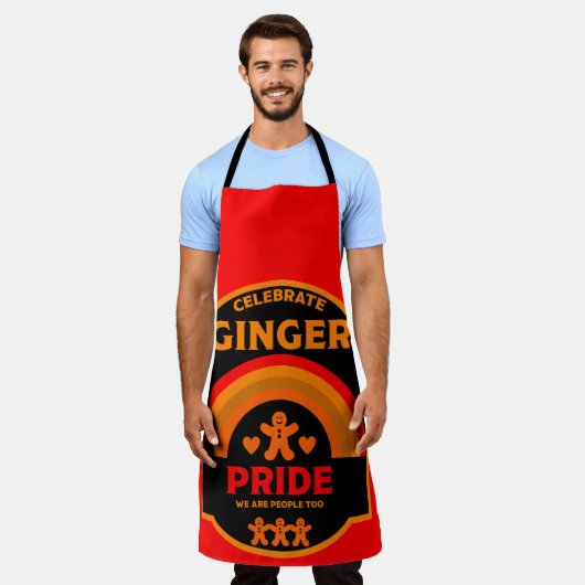 Ginger Pride Schort (Gedragen)