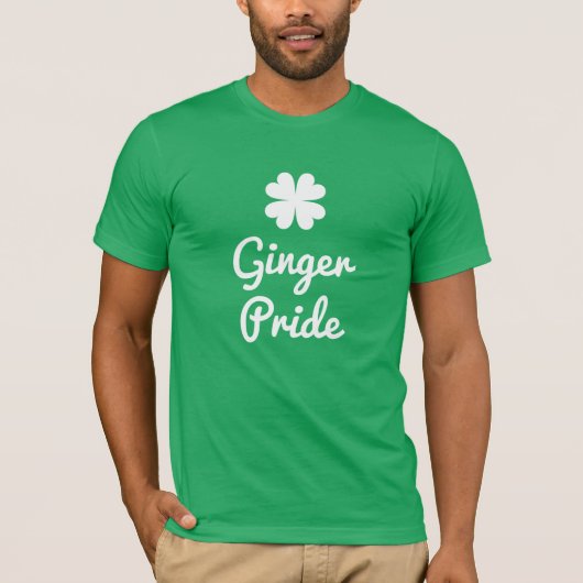 Ginger Pride - St Patricks Day T-shirt (Voorkant)
