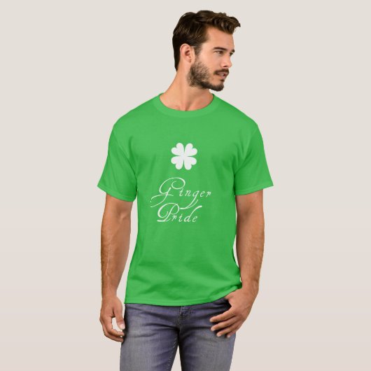 Ginger Pride - St Patricks Day T-shirt (Voorkant volledig)