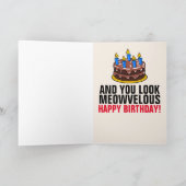 GINGER RED CAT BIRTHDAY CARDS KAART (Binnen)