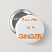 GINGER RONDE BUTTON 5,7 CM (Voorkant /achterkant)