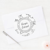 Ginger Root Extract Schets Modern label (Envelop)