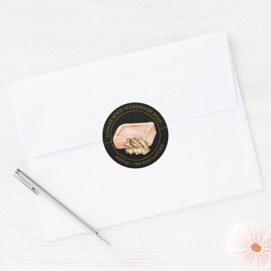 Ginger Root Zeep Label (Envelop)