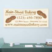 Ginger Snap Biscuit Bakery Bake Sale Business Spandoek (Beurs)