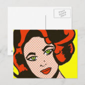 Ginger Snap Comic Book Briefkaart (Voorkant / Achterkant)