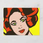 Ginger Snap Comic Book Briefkaart (Voorkant)