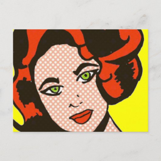 Ginger Snap Comic Book Briefkaart (Voorkant)