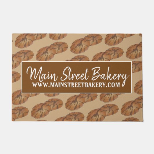 Ginger Snap Cookies Biscuits Bakkerij Gebakken Goe Deurmat (Voorkant)