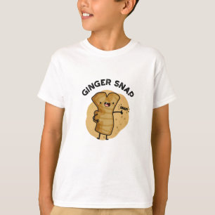 Ginger Snap Funny Food Herb Spice Pun T-shirt
