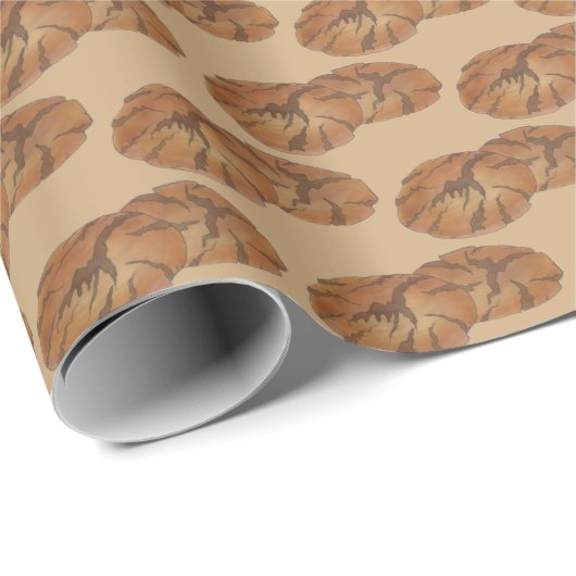 Ginger Snaps Gingersnap Biscuit Ginger Nut Cookies Cadeaupapier (Rol Hoek)