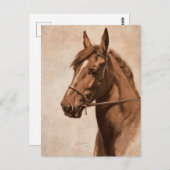 Ginger Sorrel Horse Black Beauty book Kemp-Welch Briefkaart (Voorkant / Achterkant)