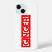 Ginger Stamp Case-Mate iPhone Case (Achterkant)