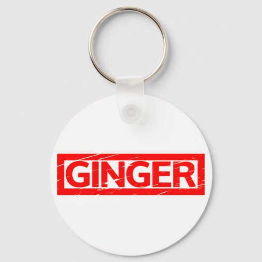 Ginger Stamp Sleutelhanger (Voorkant)