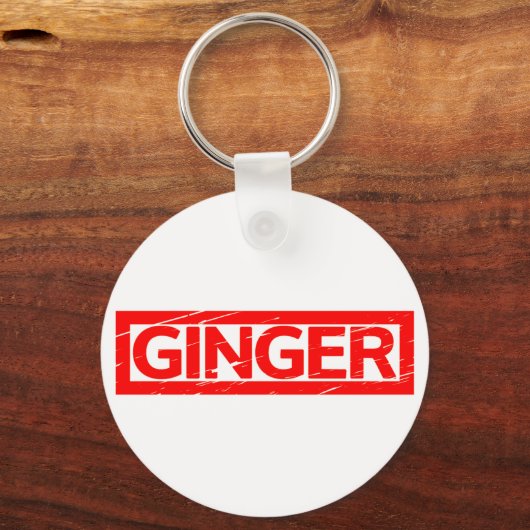 Ginger Stamp Sleutelhanger (Achterkant)