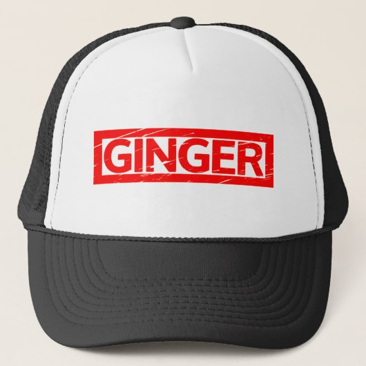 Ginger Stamp Trucker Pet (Voorkant)