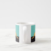 Ginger Striped Cat Espresso Kop (Achterkant)