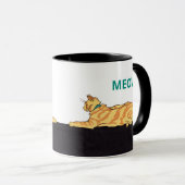 Ginger Striped Cat MEOW Mok (Voorkant rechts)
