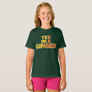 ginger t-shirt