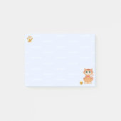 Ginger Tabby Kitty Cat Cartoon Post-it® Notes (Voorkant)