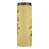 Ginger Tea Design AI-kunst Thermosbeker (Achterkant)