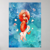Ginger the Mermaid Poster (Voorkant)